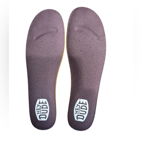 Hey Dude Shimmering Charcoal Black Loafers - Picture 3 of 6